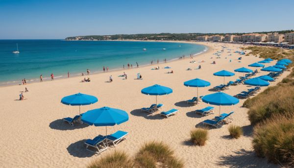 Un aperçu des plages de Vias-sur-Mer dans l'Hérault