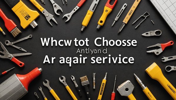 comment choisir un service de dépannage efficace pour la maison