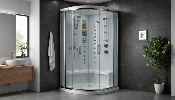 Découvrez l'élégance de la cabine de douche 80x80 thalassor